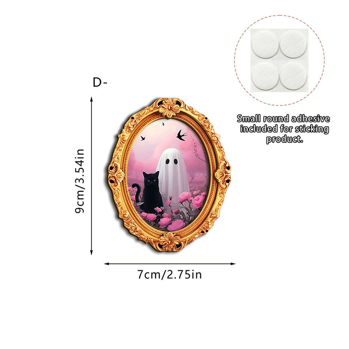 Wall art with creative ghost motif Kalsten