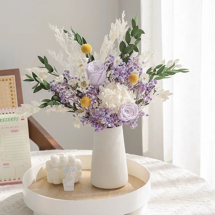 Dried Flower Bouquet Centerpiece