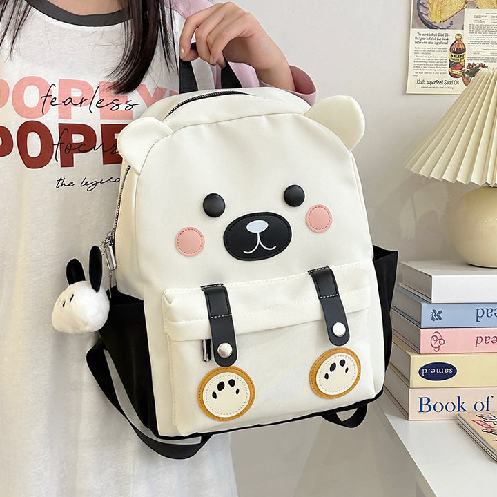 Plush backpack with bear design Kalsten