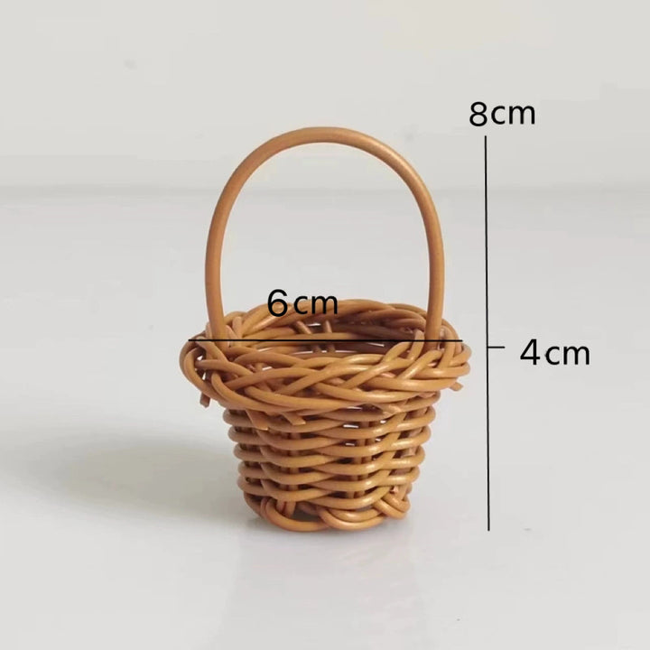 Miniature Decorative Woven Basket Kalsten