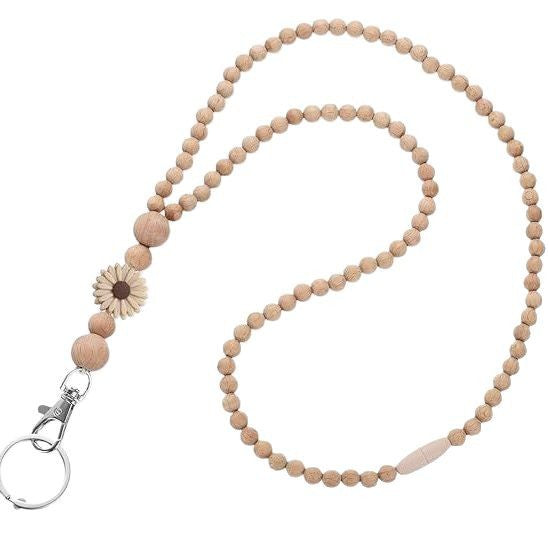 Decorative Beaded Keychain Lanyard Kalsten