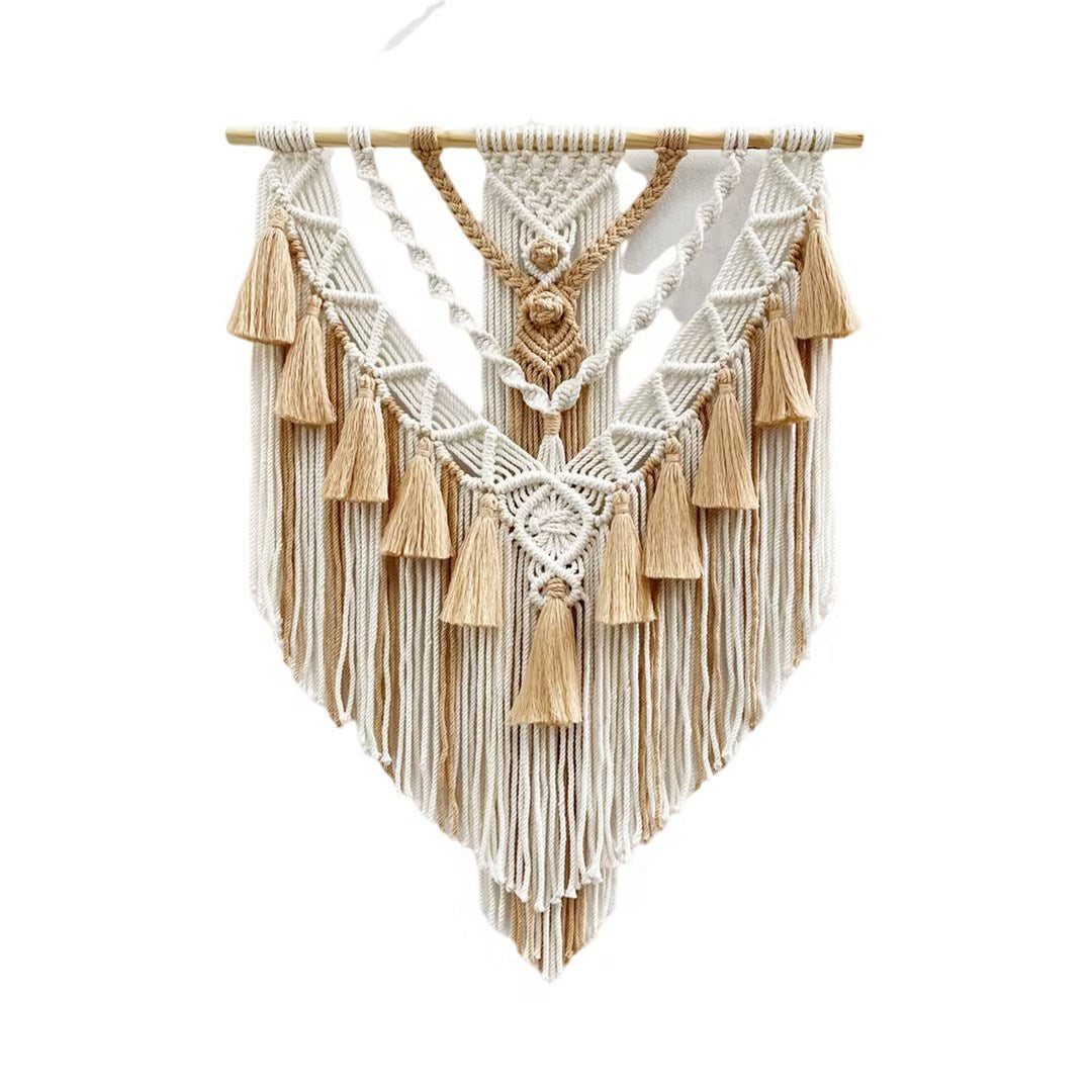 Macrame Wall Hanging with Fringes Kalsten