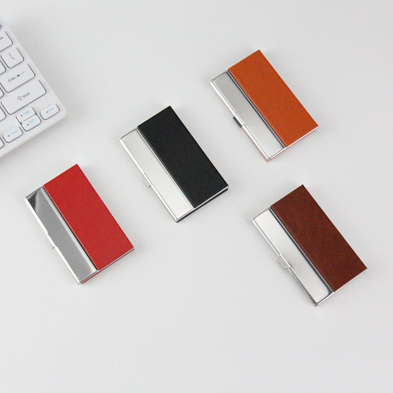 Premium Textured Business Card Case