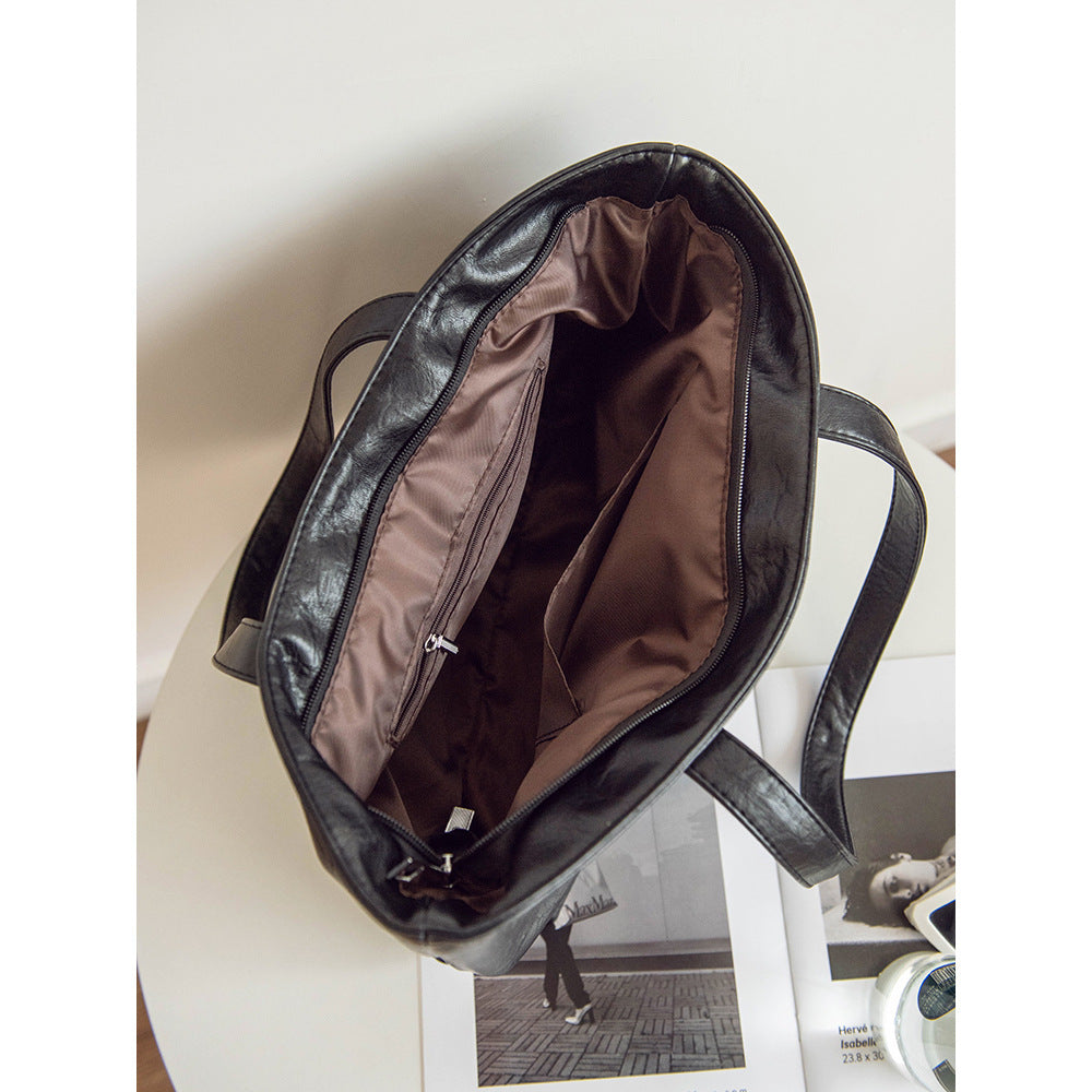 Luxurious Leather Tote Bag Kalsten