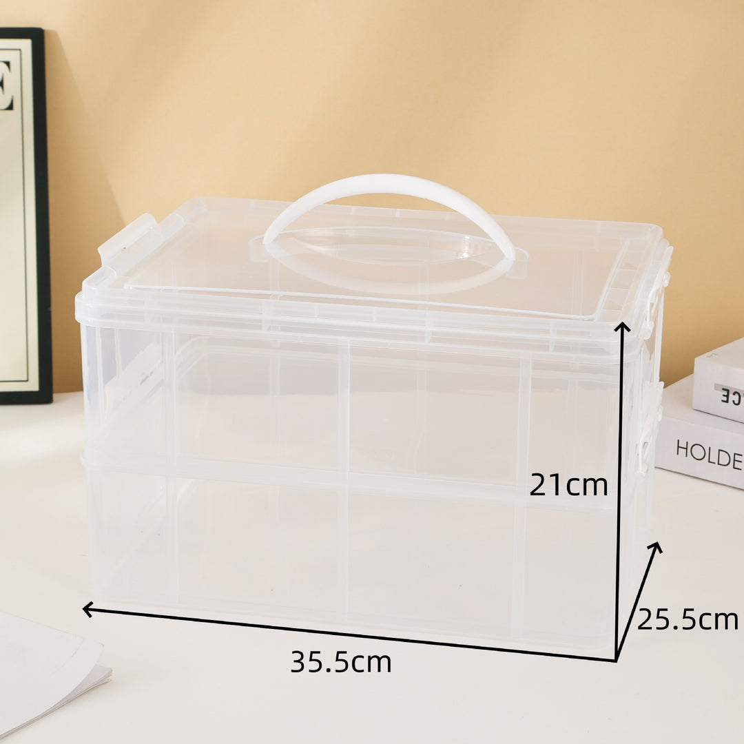 Clear Multi-Functional Organizer Container Kalsten