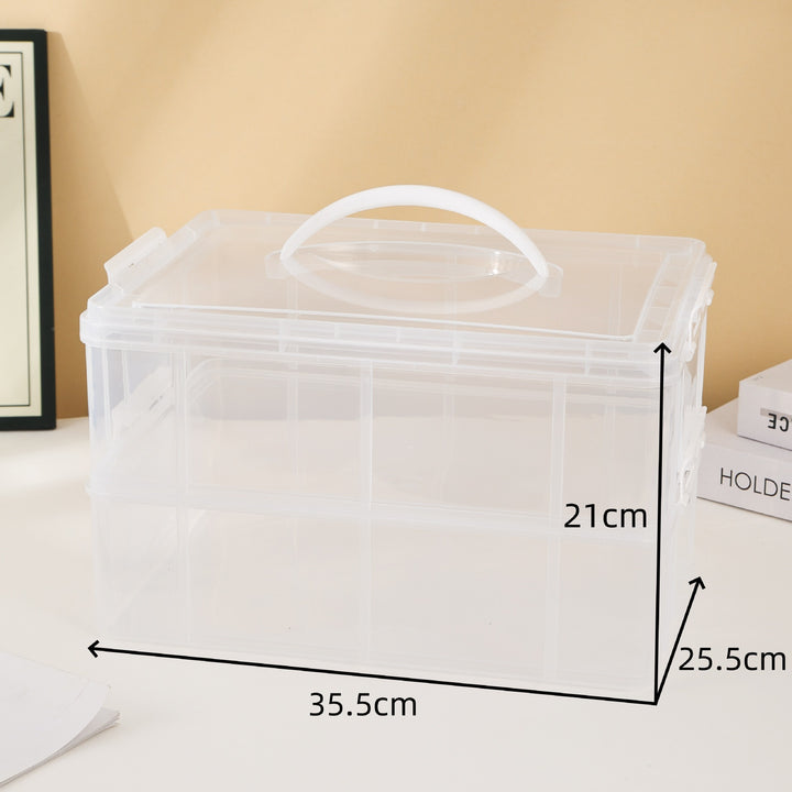 Clear Multi-Functional Organizer Container Kalsten