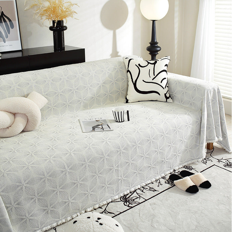 Textured Decorative Sofa Throw Cover