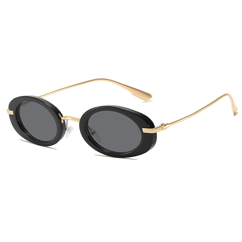 Elegant Oval Frame Sunglasses Kalsten