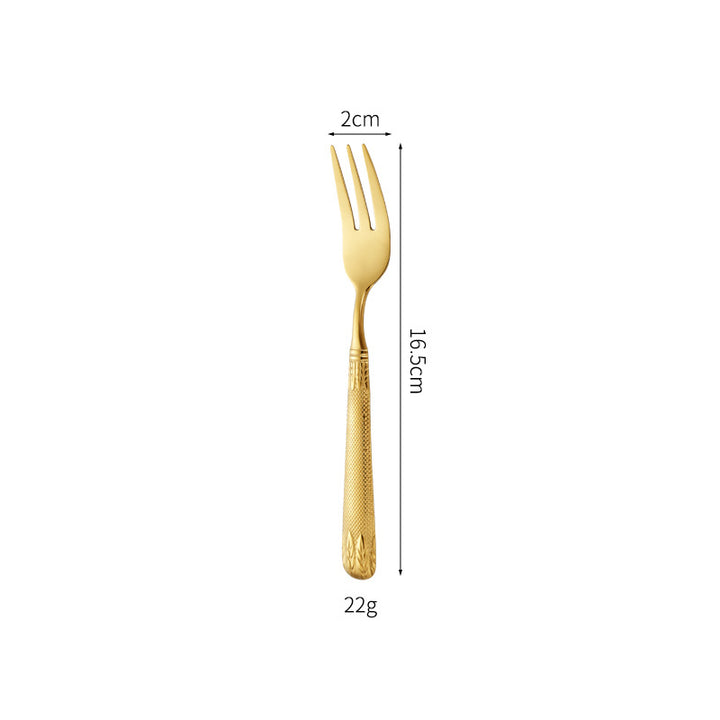 Elegant teaspoon with artistic handle design Kalsten