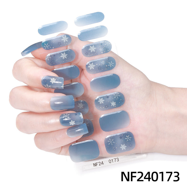 Festive-Themed Nail Art Stickers