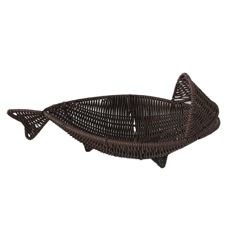 Decorative Fish-Shaped Storage Basket Kalsten