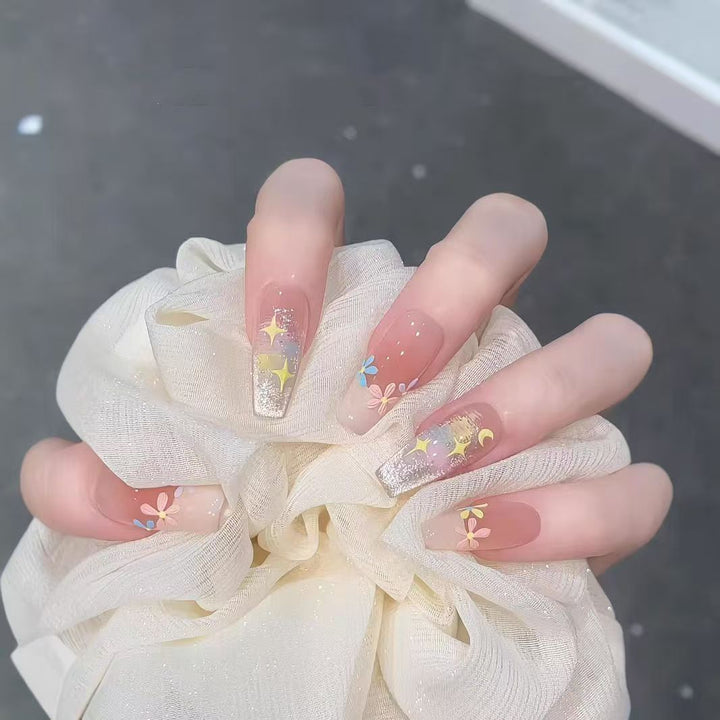 Decorative Character-Themed Press-On Nails with 3D Elements Kalsten