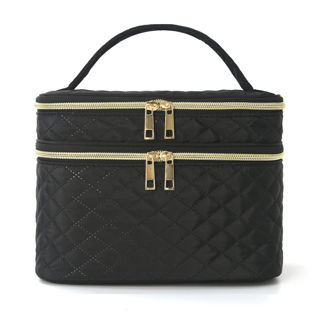 Cosmetic organizer bag with double compartment system Kalsten