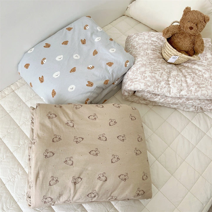 Unisex cotton pillowcase with cheerful bear design Kalsten