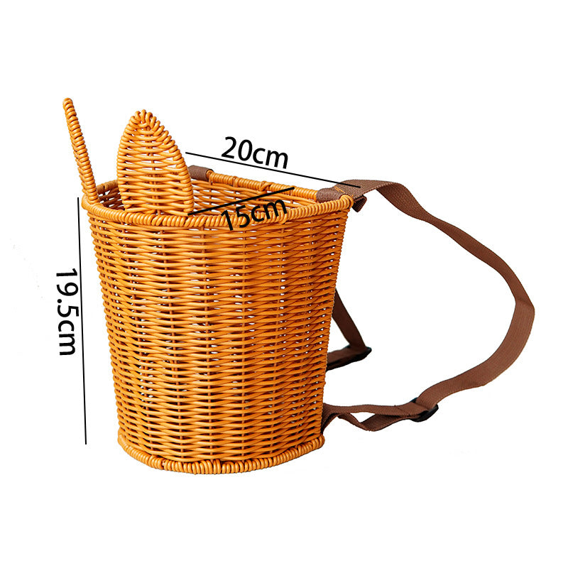 Stylish Woven Handheld Basket Kalsten