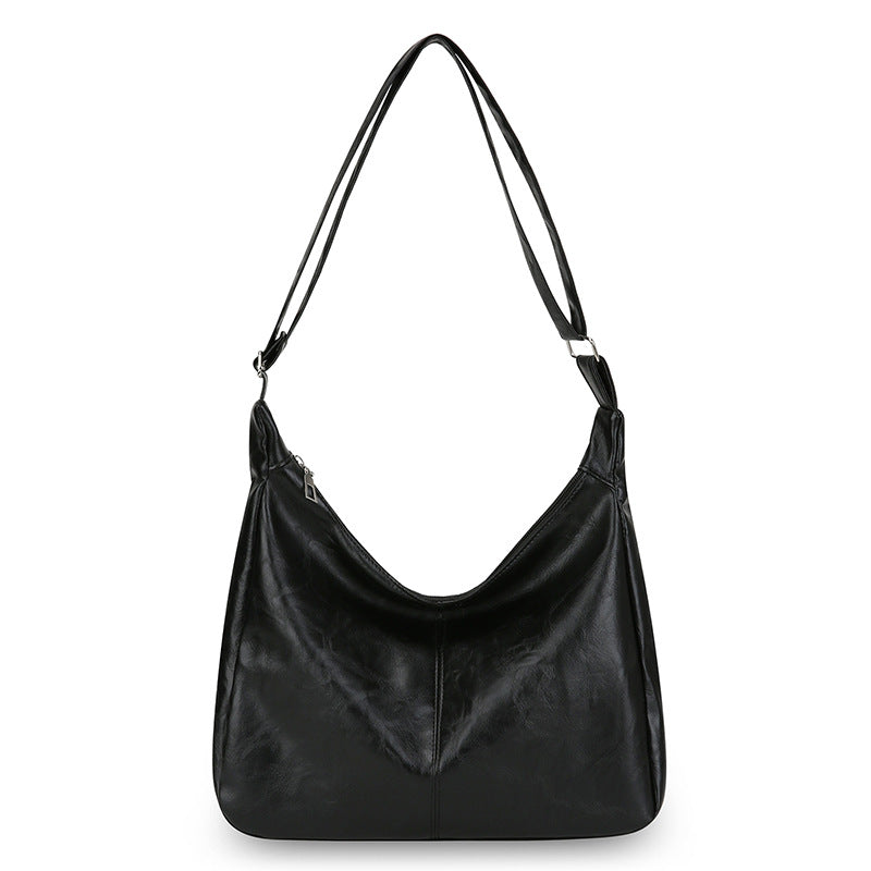 Elegant Leather Shoulder Bag Kalsten