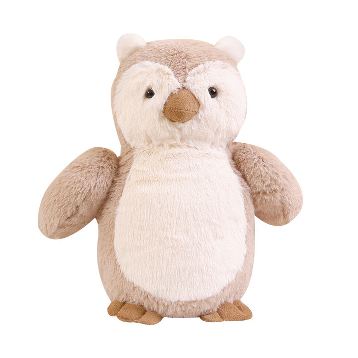 Soft Grey Elephant Plush Lovey with Rounded Belly Floppy Ears & Embroidered Safety Eyes Kalsten