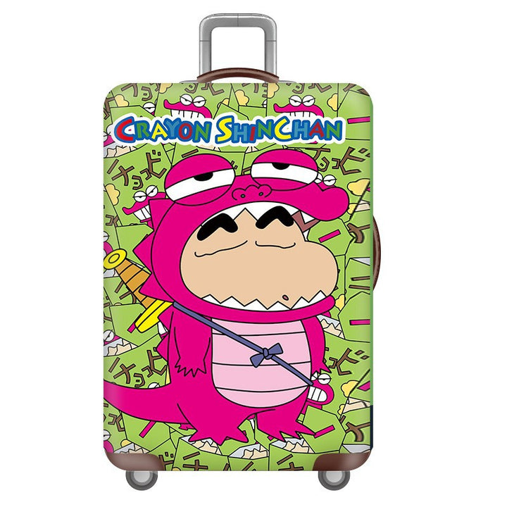 Unisex Hard Shell Suitcase with Fun Cartoon Design Kalsten