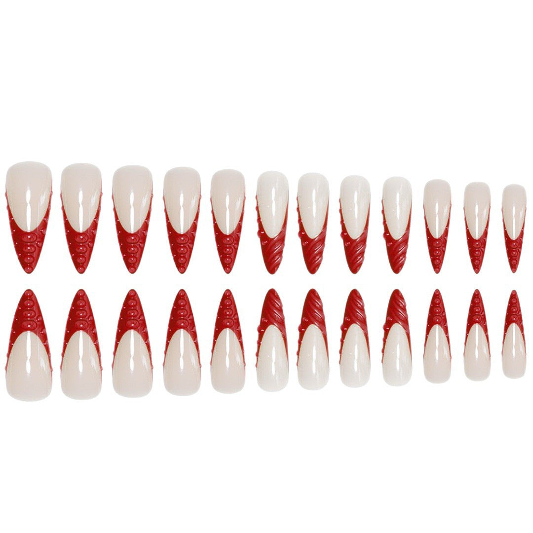 Glamorous Stiletto Nail Extensions Kalsten