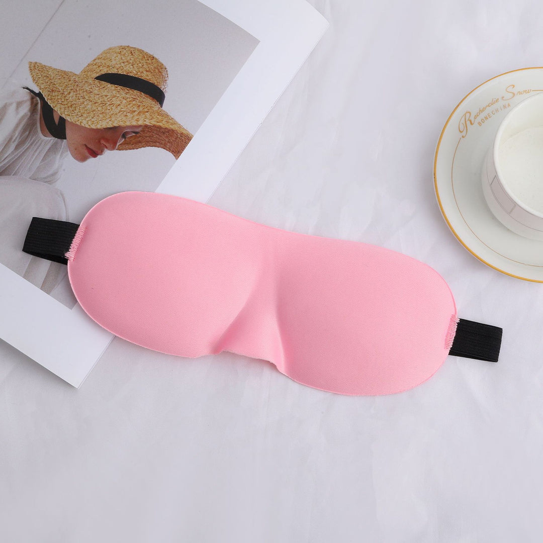 Unisex nan light-blocking travel mask with thermoformable nylon cover and wide comfort band Kalsten