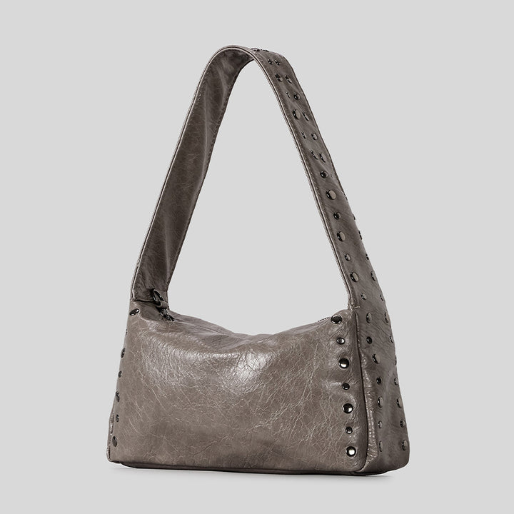 Contemporary Quilted Shoulder Bag