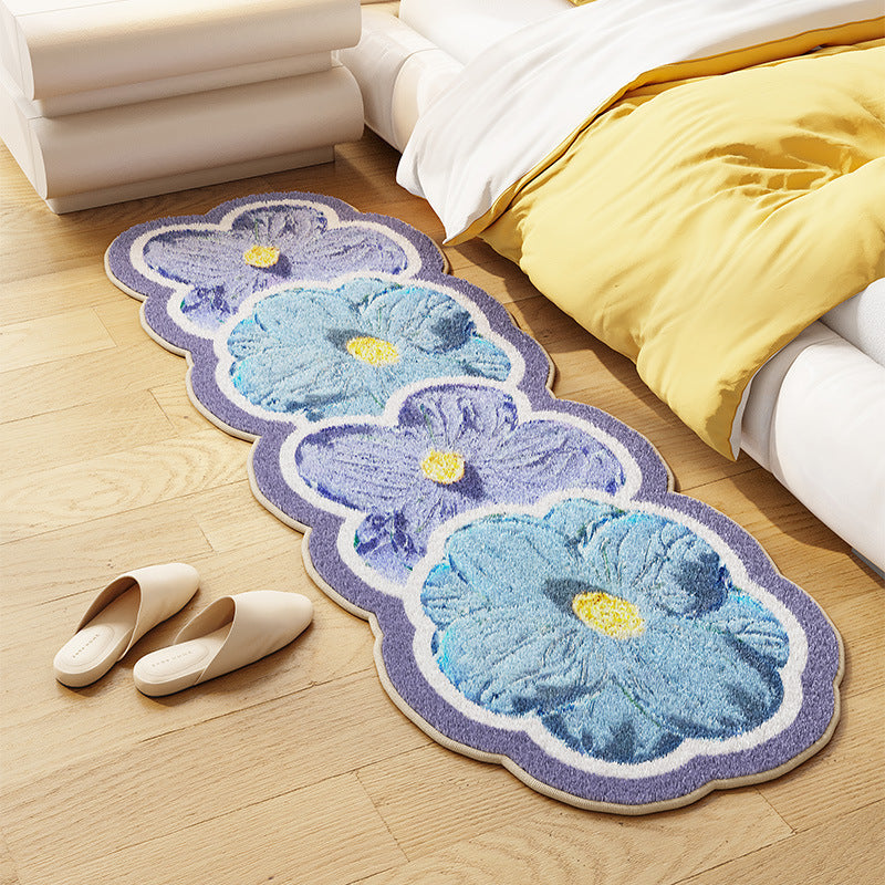 Decorative Floral Runner Rug