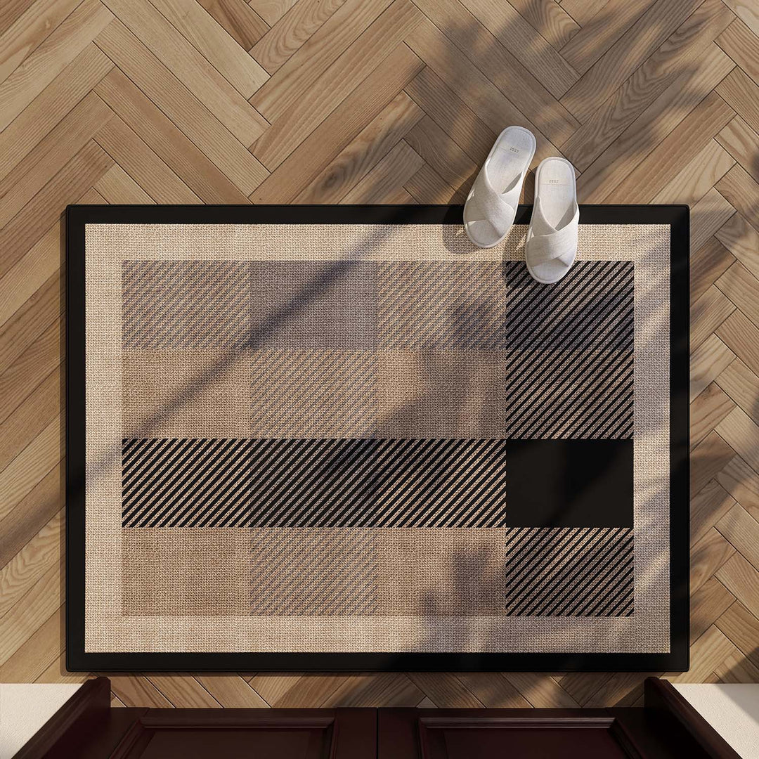 Abstract Patterned Area Rug