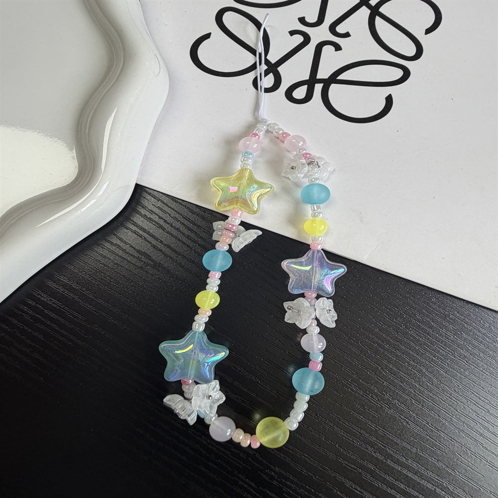 Decorative Star Beaded Eyewear Lanyard Kalsten