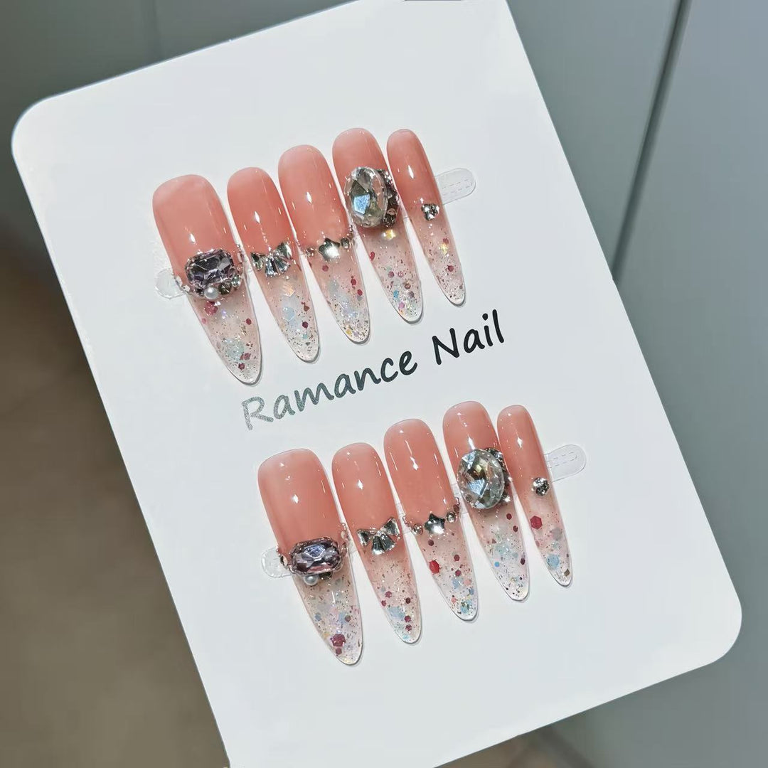 Elegant Press-On Nail Set Kalsten