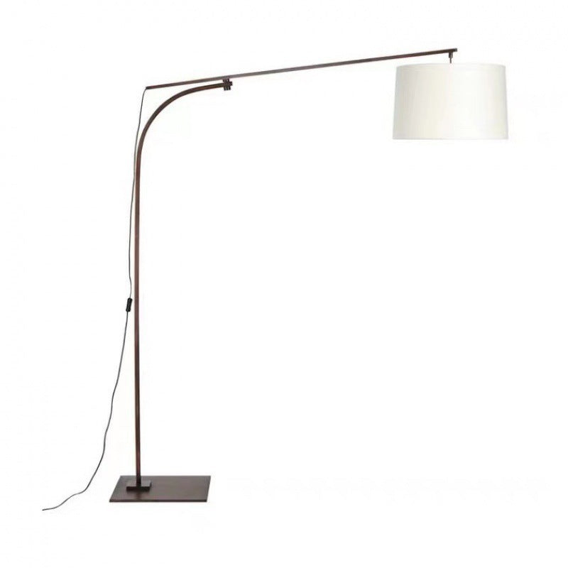Adjustable Arc Floor Lamp with Elegant Shade
