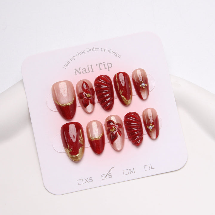 Elegant Press-On Nail Tips Kalsten