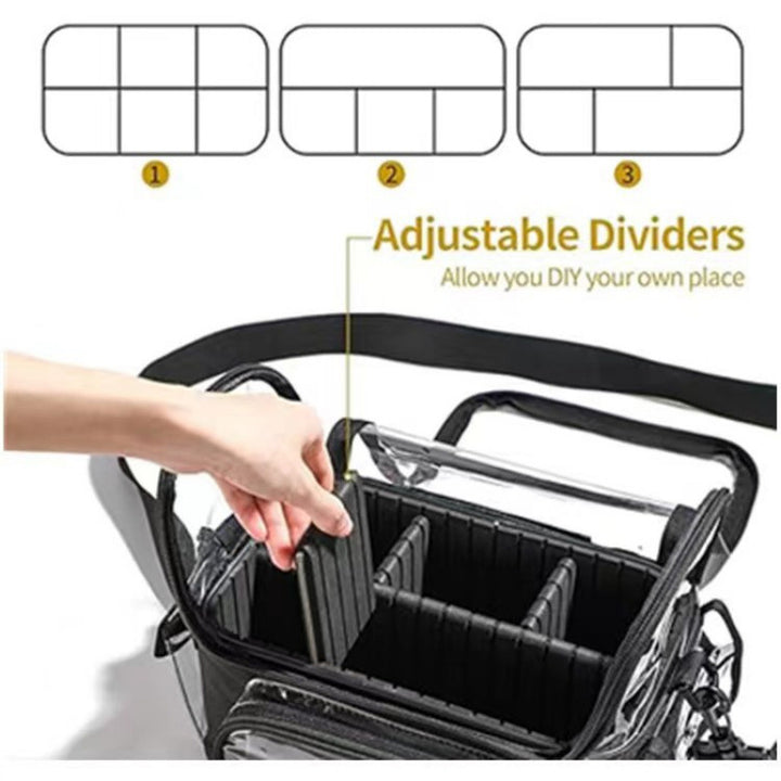 Transparent Travel Cosmetic Bag Kalsten