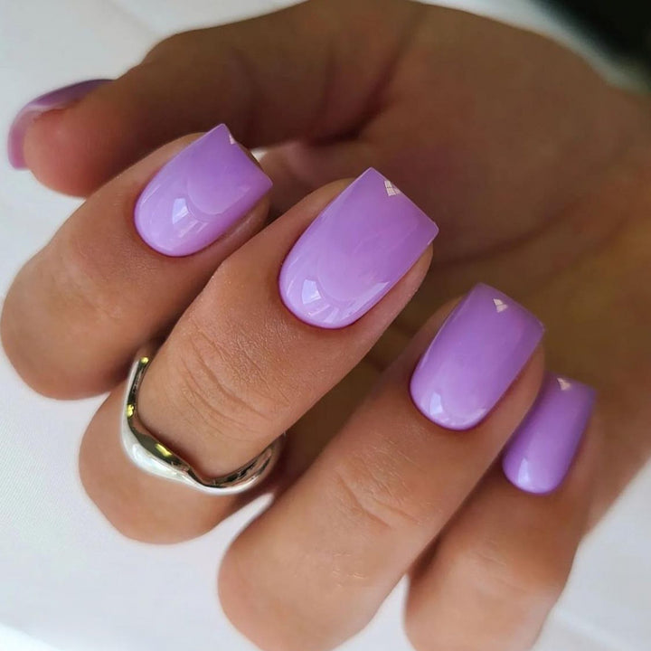 Glossy Gel Nail Art Extensions Kalsten