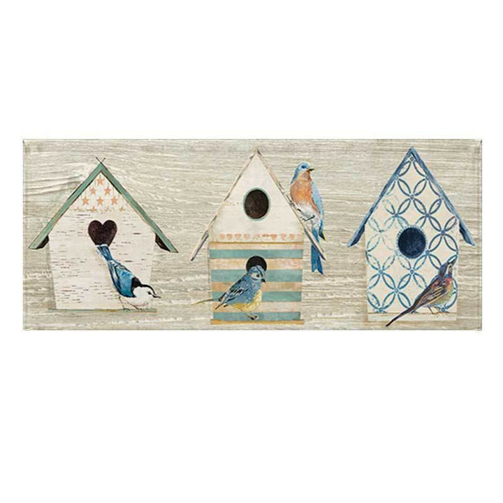 Printed Succulent Watercolor Runner Rug Mat for Kitchen and Entry