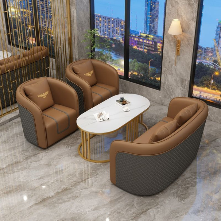 Luxury Upholstered Sofa Set Kalsten