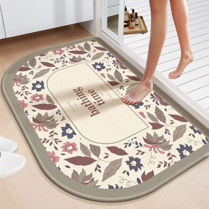 Non-Slip Inspirational Bathroom Mat Kalsten