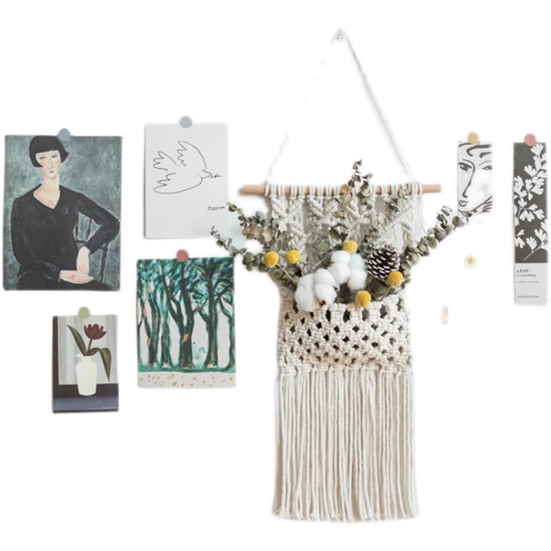 Macrame Wall Hanging with Elegant Fringe Look Kalsten
