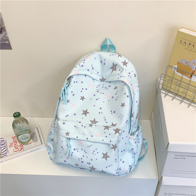 Casual Star-Patterned Backpack Kalsten