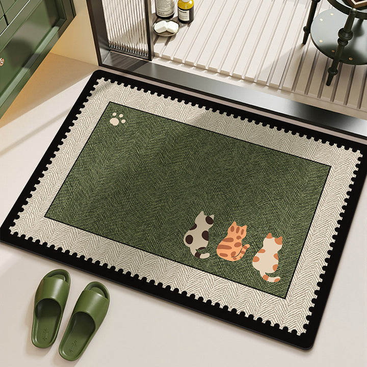 Pet-Themed Eco-Friendly Area Rug Kalsten