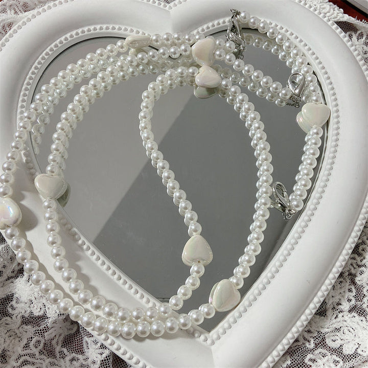 Elegant Pearl Beaded Eyewear Holder Kalsten