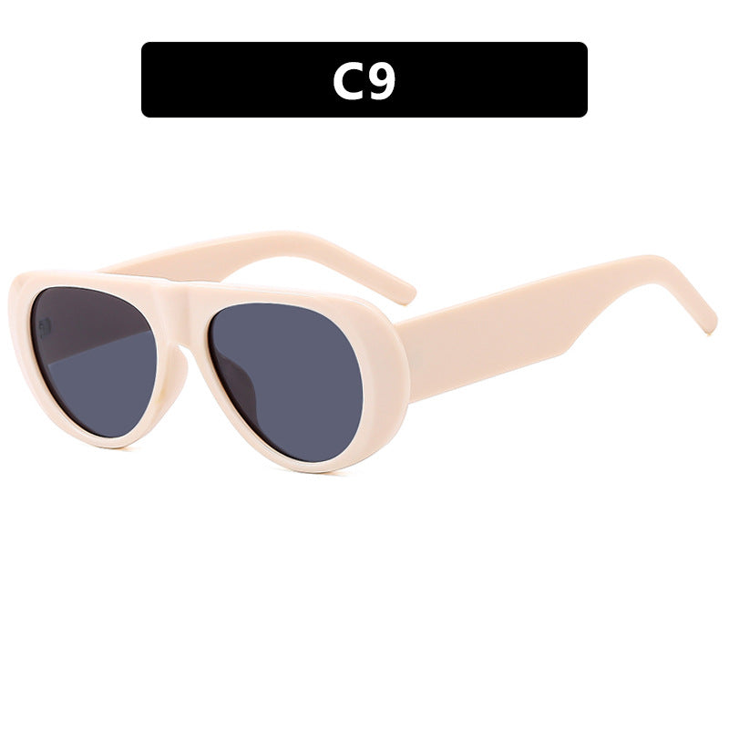 Women's fashionable sunglasses with futuristic design and polarized lenses Kalsten