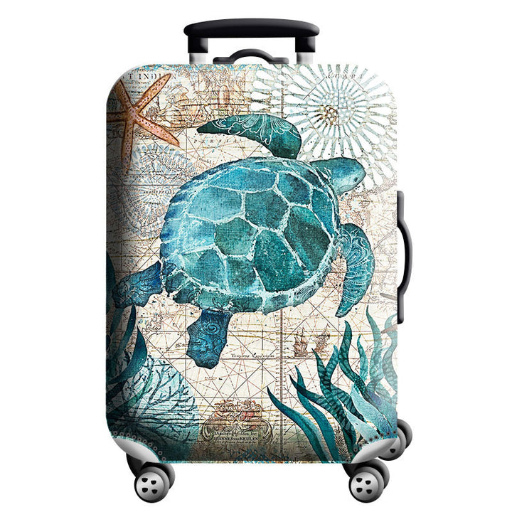 Unisex hard-shell suitcase with modern geometric design Kalsten