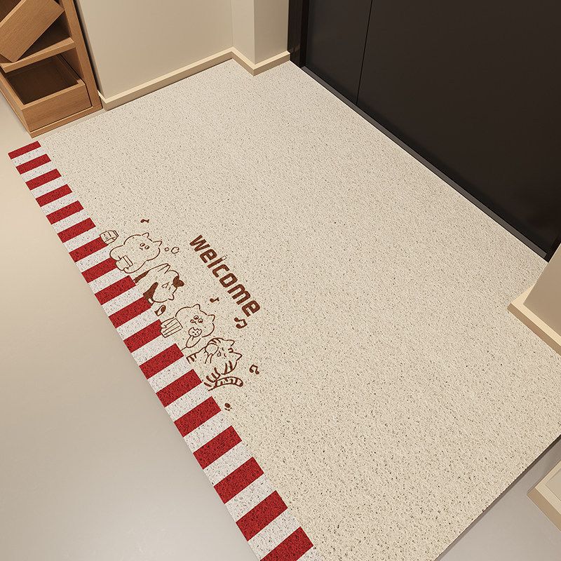 Fun Cat-Themed Welcome Mat