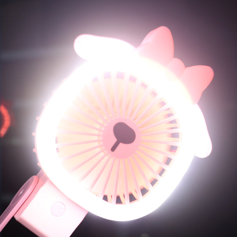 Women's Portable Design Fan with USB Connection Kalsten