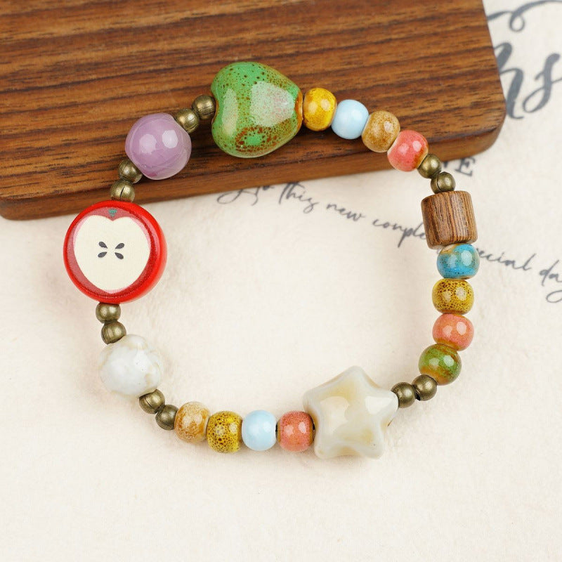 Heart-Shaped Beaded Bracelet Kalsten