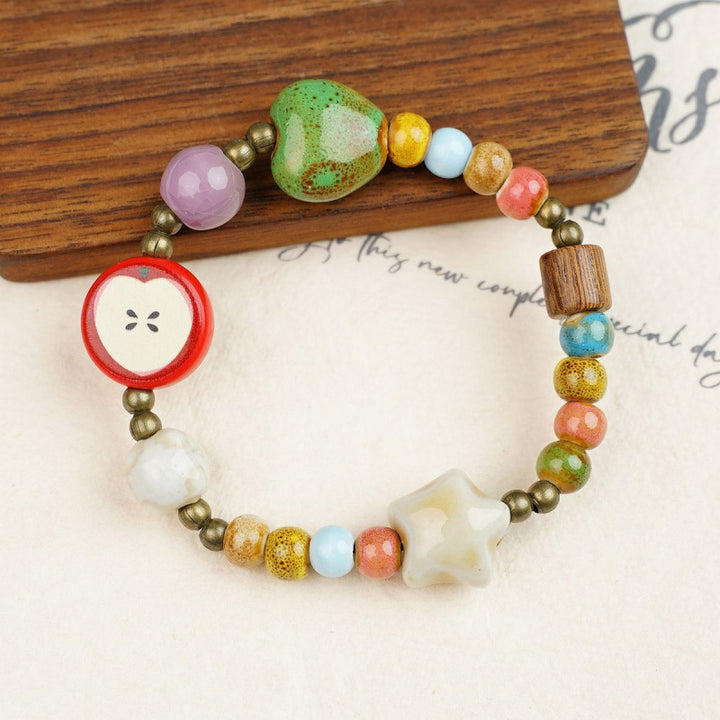 Heart-Shaped Beaded Bracelet Kalsten