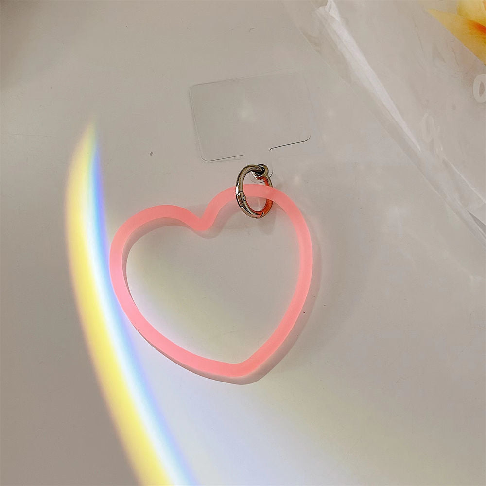Heart-Shaped Silicone Keyring Kalsten