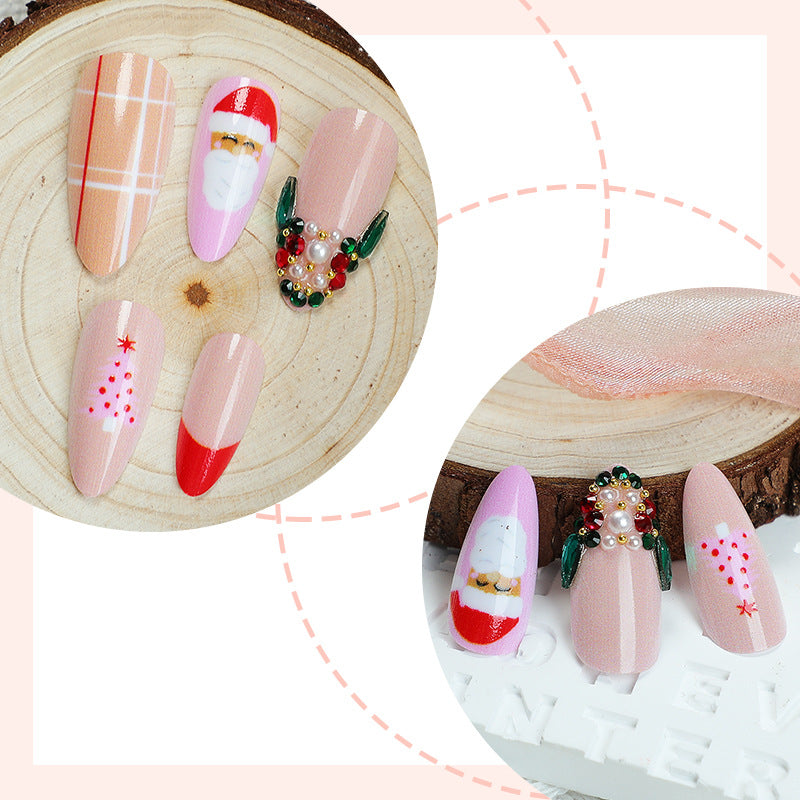 Festive Themed Press-On Nail Art Collection Kalsten