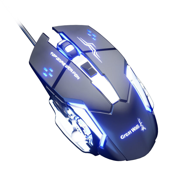 High-Precision Wired Gaming Mouse with Adjustable DPI Kalsten