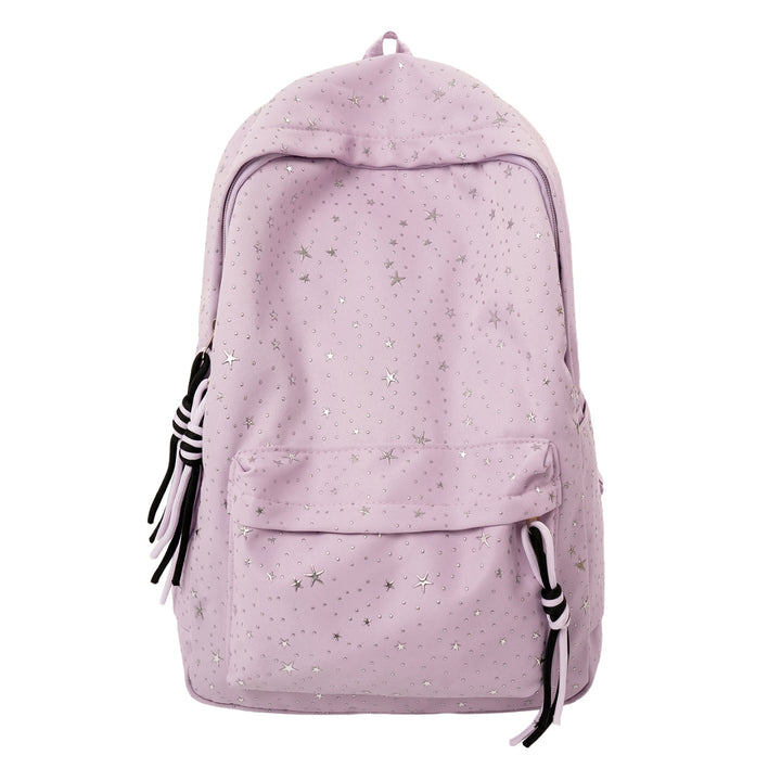 Star-Embellished Lightweight Backpack Kalsten